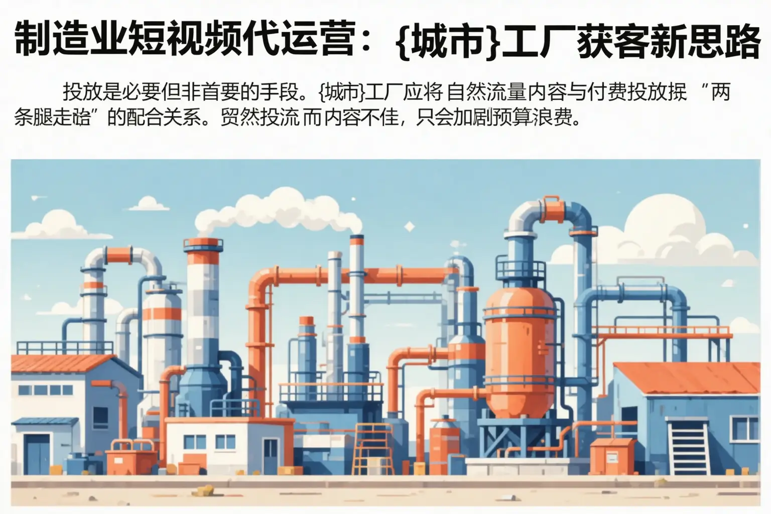 制造业短视频代运营:浔阳工厂获客新思路